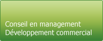 conseil management developpement commercial